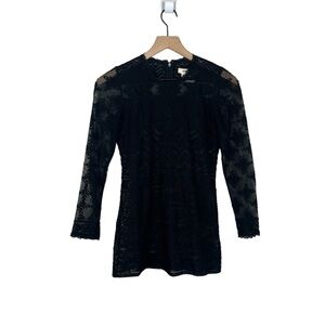 Isabel Marant H&M Lace Sheer Crochet Tunic